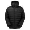 ALPINE 850 HOODIE-BLACK-XXL pánská bunda černá