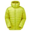 ALPINE 850 HOODIE-CITRUS SPRING-XXL pánská bunda žlutozelená