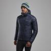 ALPINE 850 NANO HOODIE-ECLIPSE BLUE-M pánská bunda modrá