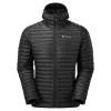 ANTI-FREEZE LITE HOODIE-BLACK-L pánská bunda černá