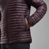 ANTI-FREEZE LITE HOODIE-DARK GARNET-XL pánská bunda hnědofialová