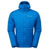 ANTI-FREEZE LITE HOODIE-ELECTRIC BLUE-S pánská bunda modrá