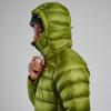 ANTI-FREEZE XT HOODIE-ALDER GREEN-S pánská bunda zelená