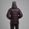 ANTI-FREEZE XT HOODIE-DARK GARNET-M pánská bunda hnědofialová