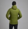 RESOLVE HOODIE-ALDER GREEN-M pánská bunda zelená