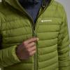 RESOLVE HOODIE-ALDER GREEN-M pánská bunda zelená