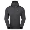 FURY LITE HOODIE-MIDNIGHT GREY-XXL pánská mikina tmavě šedá