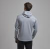 FURY LITE HOODIE-PEBBLE BLUE-S pánská mikina modrošedá