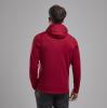 FURY XT HOODIE-ACER RED-L pánská mikina tmavě červená