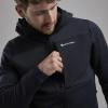 FURY XT HOODIE-BLACK-S pánská mikina černá