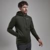 FURY XT HOODIE-OAK GREEN-S pánská mikina zelená