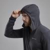 PROTIUM HOODIE-MIDNIGHT GREY-L pánská mikina tmavě šedá