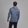 PROTIUM HOODIE-STONE BLUE-XXL pánská mikina šedomodrá