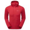 PROTIUM LITE HOODIE-ACER RED-XXL pánská mikina tmavě červená