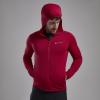 PROTIUM LITE HOODIE-ACER RED-L pánská mikina tmavě červená