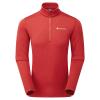 PROTIUM PULL-ON-ACER RED-XXL pánská mikina tmavě červená