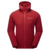 PROTIUM XT HOODIE-ACER RED-M pánská bunda tmavě červená