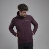 PROTIUM XT HOODIE-DARK GARNET-M pánská mikina hnědofialová