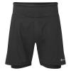 SLIPSTREAM TWIN SKIN SHORTS-BLACK-XXL pánské kraťasy černé