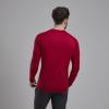 DART LITE LONG SLEEVE T-SHIRT-ACER RED-XL pánské triko dlouhý ruk. tmavě červené