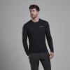 DART LITE LONG SLEEVE T-SHIRT-BLACK-XL pánské triko dlouhý ruk. černé