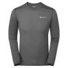 DART LITE LONG SLEEVE T-SHIRT-SLATE-S pánské triko dlouhý ruk. šedé