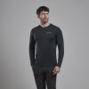 DART LONG SLEEVE T-SHIRT-BLACK-XXXL pánské triko dlouhý ruk. černé