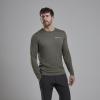 DART LONG SLEEVE T-SHIRT-CAPER-XL pánské triko dlouhý ruk. olivové