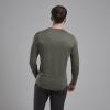 DART LONG SLEEVE T-SHIRT-CAPER-XL pánské triko dlouhý ruk. olivové