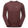 DART LONG SLEEVE T-SHIRT-DARK GARNET-L pánské triko dlouhý ruk. hnědofialové