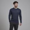 DART LONG SLEEVE T-SHIRT-ECLIPSE BLUE-S pánské triko dlouhý ruk. modré