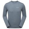 DART LONG SLEEVE T-SHIRT-STONE BLUE-XS pánské triko dlouhý ruk. šedomodré