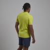 DART NANO ZIP T-SHIRT-CITRUS SPRING-S pánské triko žlutozelené