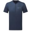 DART NANO ZIP T-SHIRT-ECLIPSE BLUE-XXL pánské triko modré