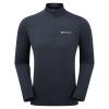 DART XT ZIP NECK-ECLIPSE BLUE-XXL pánské triko dlouhý ruk. modré