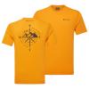 IMPACT COMPASS TEE-FLAME ORANGE-S pánské tričko žlutooranžové