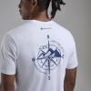 IMPACT COMPASS TEE-WHITE-L pánské tričko bílé