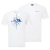 IMPACT COMPASS TEE-WHITE-S pánské tričko bílé