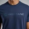 MONTANE MONO LOGO T-SHIRT-ECLIPSE BLUE-XS pánské tričko modré