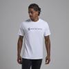 MONTANE MONO LOGO T-SHIRT-WHITE-M pánské tričko bílé