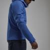 NORDES HOODIE-NEPTUNE BLUE-M pánská bunda modrá