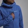 NORDES HOODIE-NEPTUNE BLUE-L pánská bunda modrá