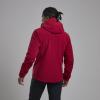 WINDJAMMER XPD HOODIE-ACER RED-S pánská bunda tmavě červená