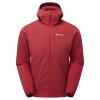 FIREBALL HOODIE-ACER RED-L pánská bunda tmavě červená