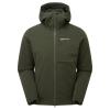 FIREBALL XT HOODIE-OAK GREEN-M pánská bunda zelená