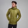 ICARUS LITE HOODIE-ALDER GREEN-S pánská bunda zelená