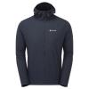 FEATHERLITE HOODIE-ECLIPSE BLUE-M pánská bunda modrá