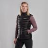 FEM ANTI-FREEZE GILET-BLACK-UK18/XXL dámská vesta černá