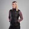 FEM ANTI-FREEZE GILET-BLACK-UK8/XS dámská vesta černá