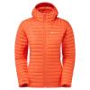 FEM ANTI-FREEZE LITE HOODIE-TIGERLILY-UK10/S dámská bunda oranžová